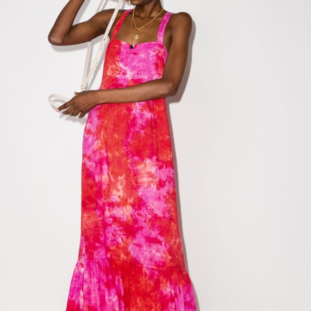 Honorine Athena Linen Maxi Dress